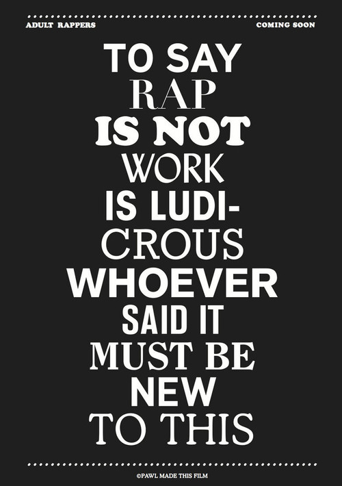 Movie poster for Adult Rappers (2015)