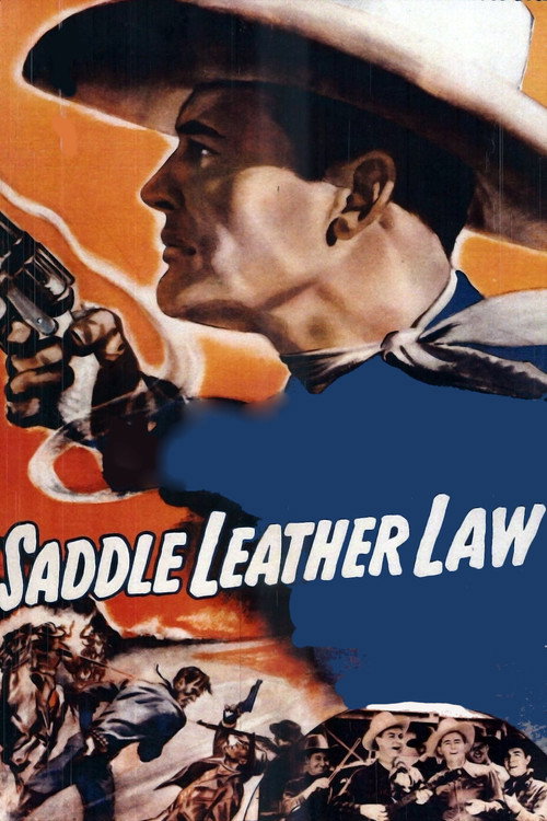Movie poster for Saddle Leather Law (1944)