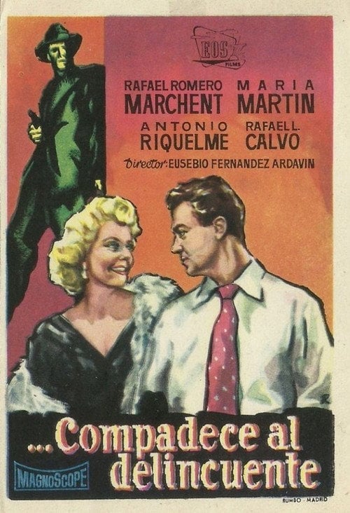 Movie poster for Compadece al delincuente (1960)