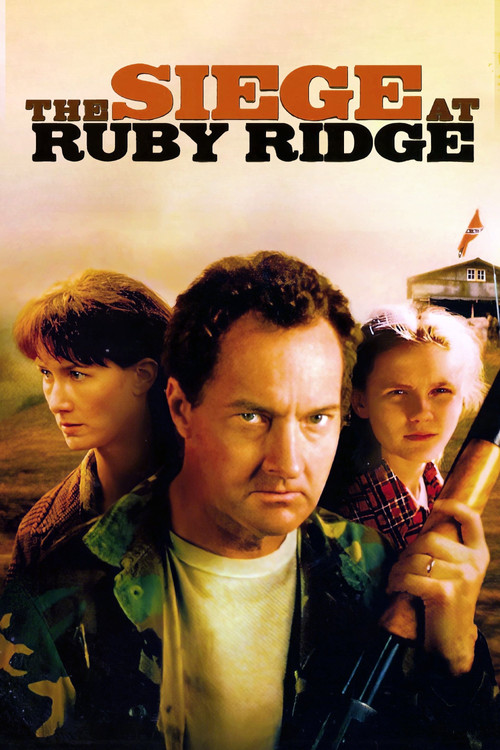 Series poster for The Siege at Ruby Ridge (1996)