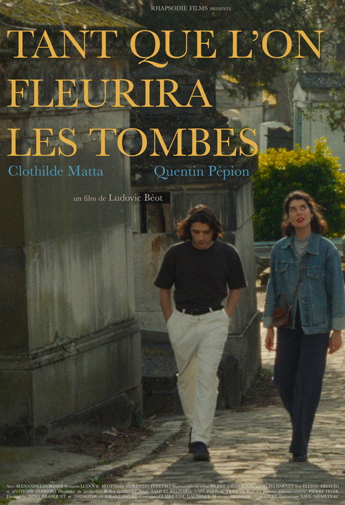 Movie poster for The lovers of the cemetery (2025)