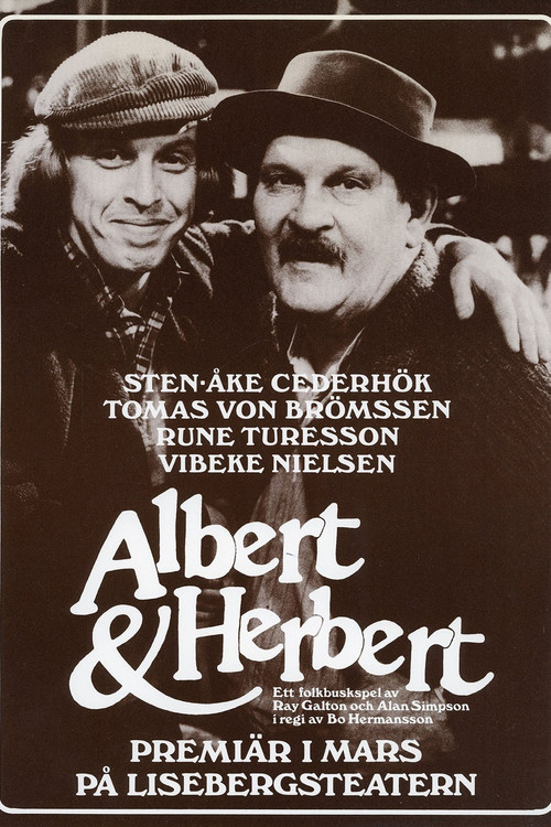 Albert & Herbert på Lisebergsteatern poster