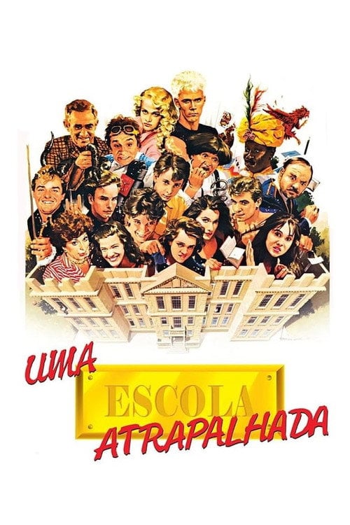 Movie poster for Uma Escola Atrapalhada (1990)
