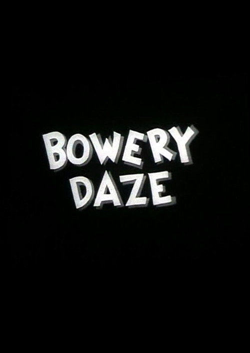 Movie poster for Bowery Daze (1934)