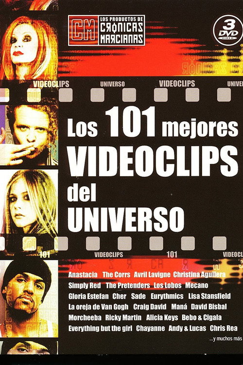 Movie poster for Los 101 Mejores Videoclips del Universo (2004)