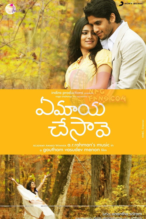 Movie poster for Ye Maaya Chesave (2010)