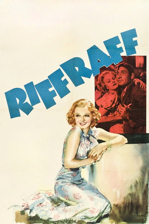 Movie poster for Riffraff (1936)