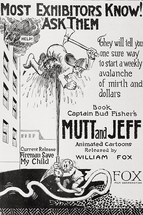 Movie poster for Fireman Save My Child (1919)