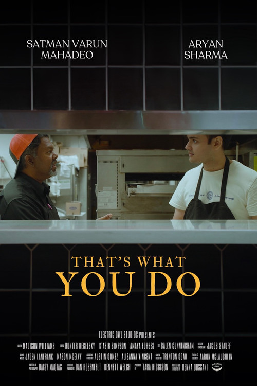Movie poster for That’s What You Do (2024)