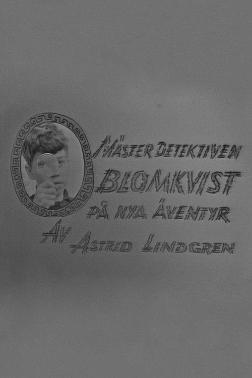 Movie poster for Mästerdetektiven Blomkvist på nya äventyr (1966)