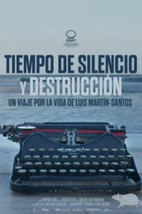 Movie poster for Tiempo de silencio y destrucción (2024)