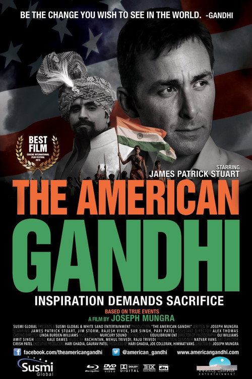 Movie poster for The American Gandhi (2016)