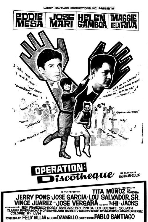 Movie poster for Operation: Discotheque (1967)