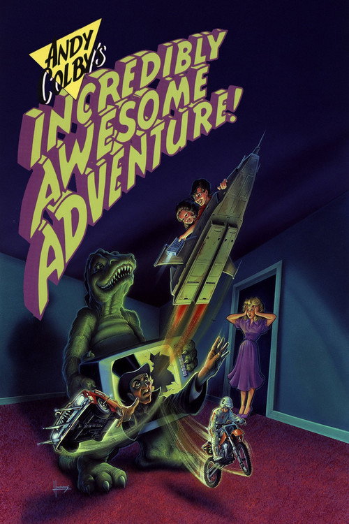 Movie poster for Andy Colby’s Incredibly Awesome Adventure (1988)