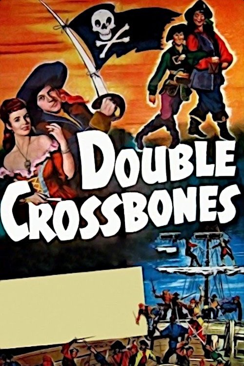 Movie poster for Double Crossbones (1951)