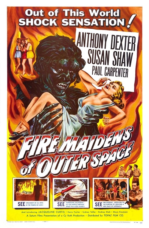 Movie poster for Fire Maidens of Outer Space (1956)