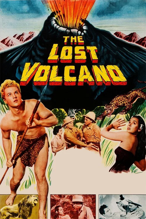 Movie poster for The Lost Volcano (1950)
