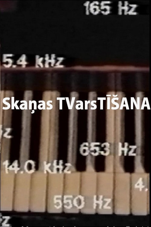 Movie poster for Skaņas TVarsTĪŠANA (1993)