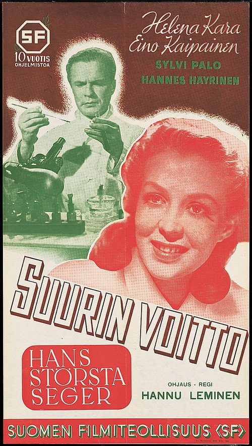 Movie poster for Suurin voitto (1944)