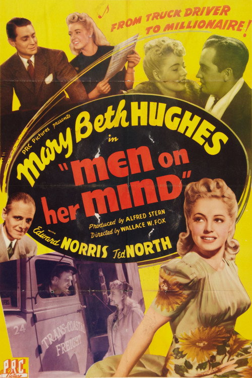Movie poster for Men on Her Mind (1944)