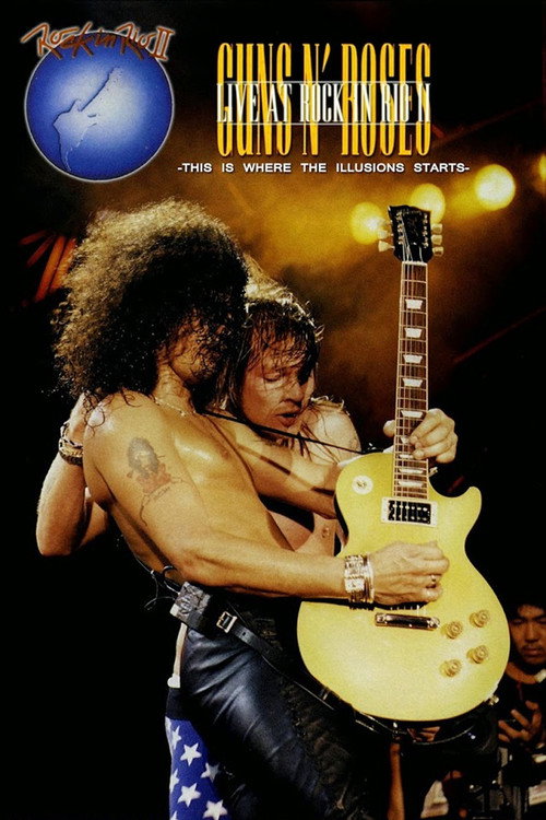 Movie poster for Guns N' Roses: Rock in Rio II - Second Night (1991)