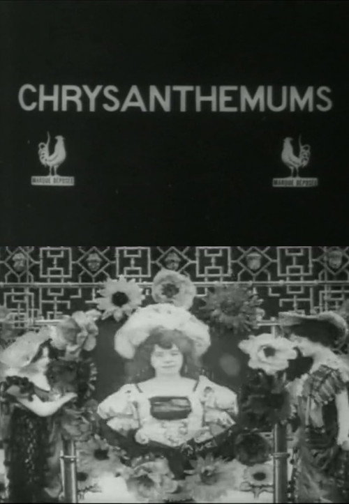 Movie poster for Chrysanthemums (1907)