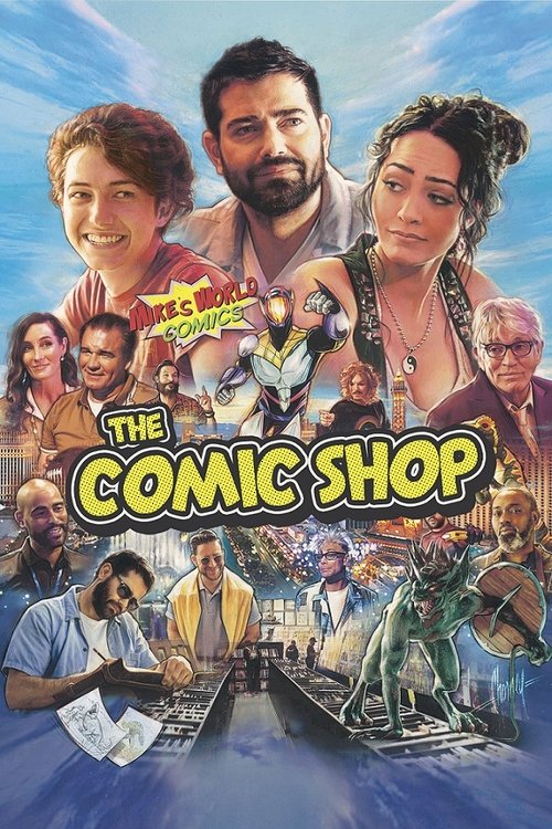 Movie poster for The Comic Shop (2025)
