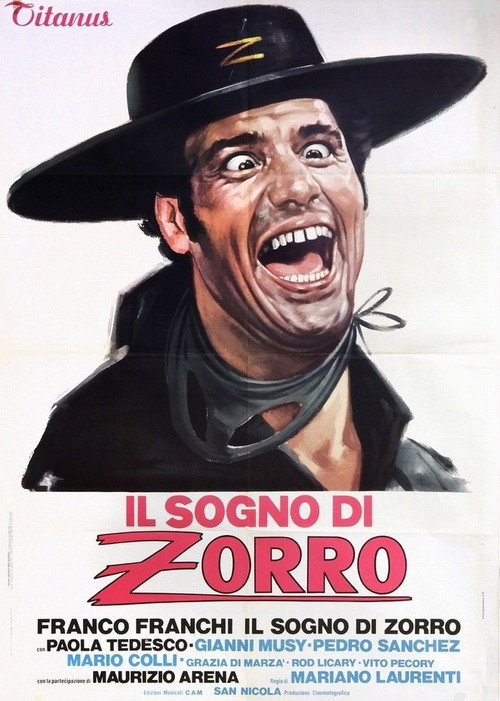 Movie poster for Dream of Zorro (1975)