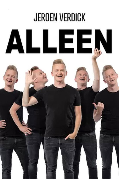 Movie poster for Jeroen Verdick: Alleen (2024)