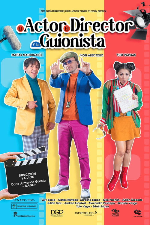 Movie poster for El Actor, el Director y la Guionista (2023)