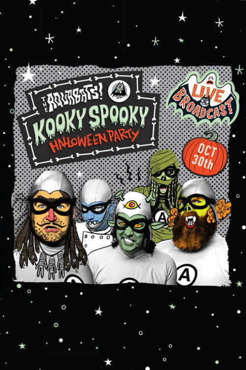 Movie poster for The Aquabats! Kooky Spooky Halloween Party (2020)