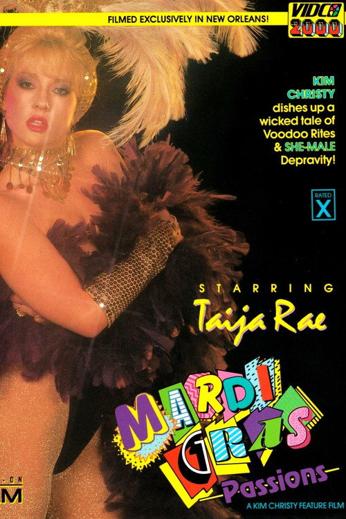 Movie poster for Mardi Gras Passions (1987)