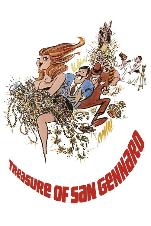 Movie poster for The Treasure of San Gennaro (1966)
