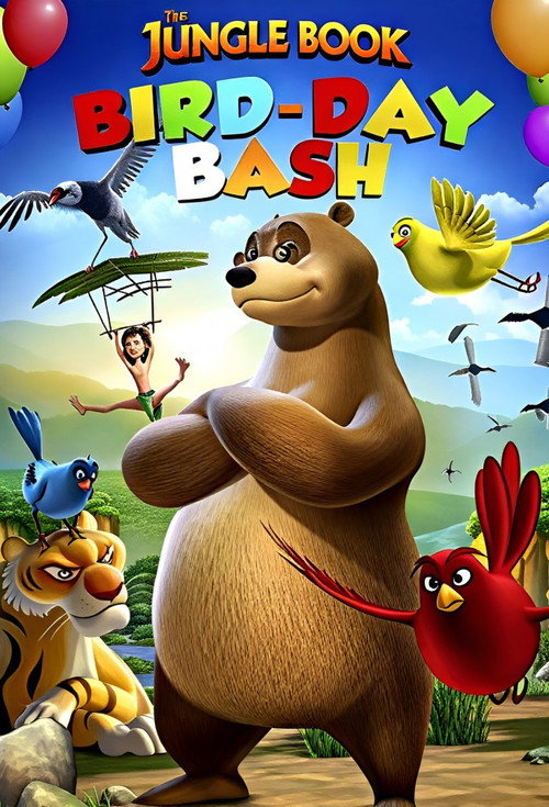 Movie poster for The Jungle Book: Bird-Day Bash (2014)