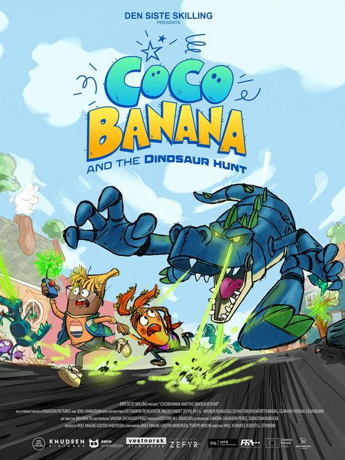 Movie poster for Cocobanana and the Dinosaurhunt