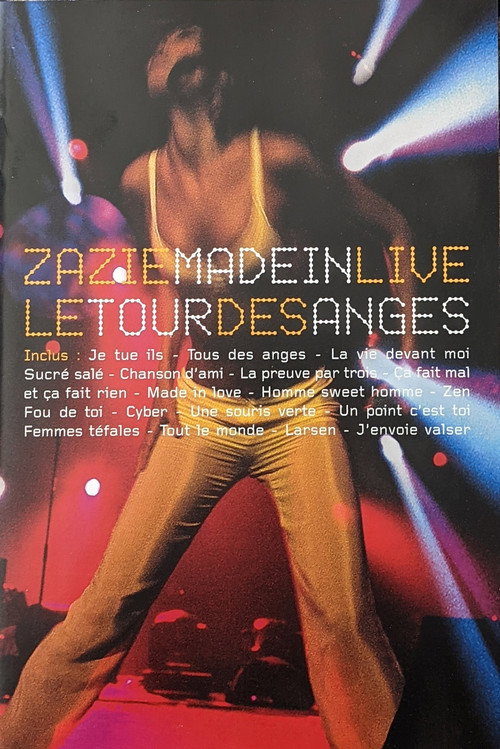 Movie poster for Zazie : Made in Live - Le Tour des anges (2001)