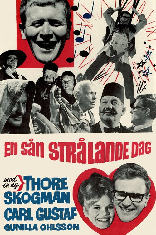 Movie poster for En sån strålande dag (1967)