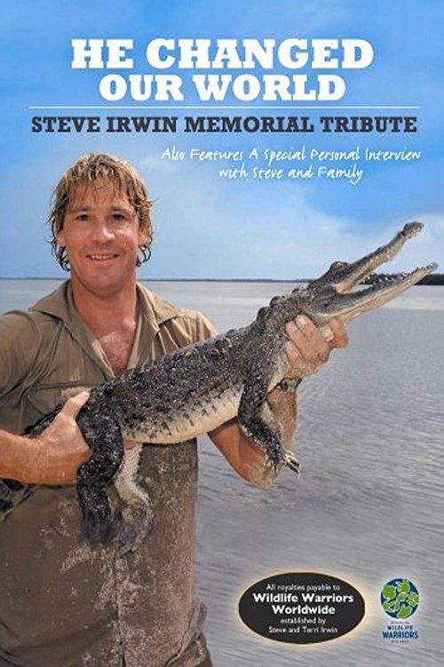Movie poster for Steve Irwin: He Changed Our World (2006)