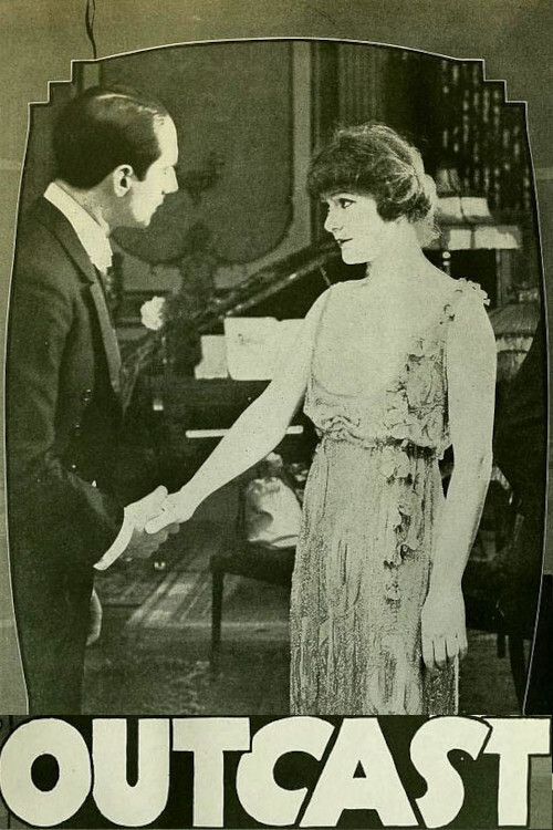 Movie poster for Outcast (1922)