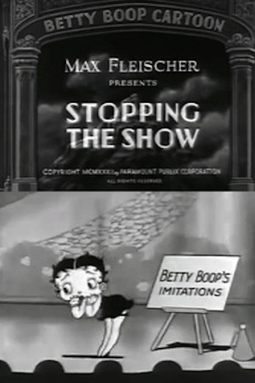Movie poster for Stopping the Show (1932)