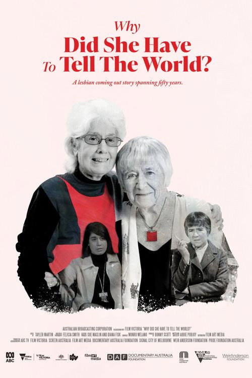Movie poster for Why Did She Have to Tell the World? (2021)