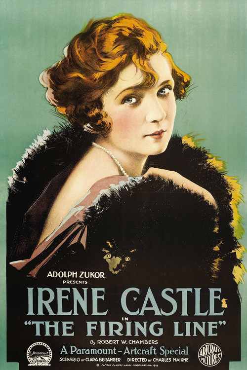 Movie poster for The Firing Line (1919)