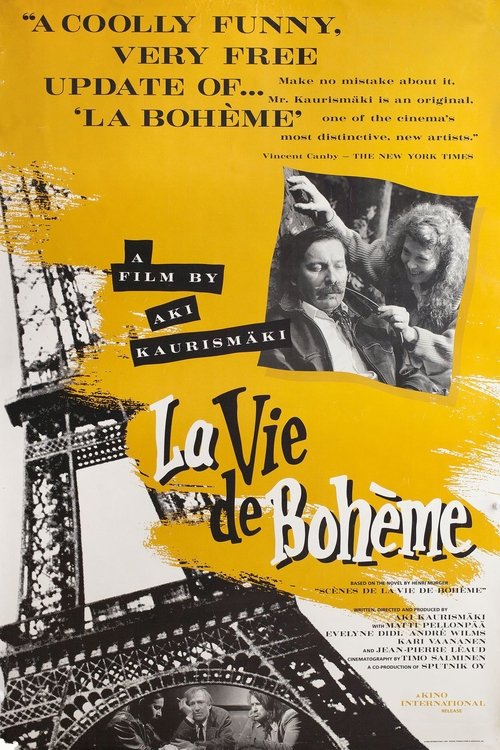 Movie poster for La Vie de Bohème (1992)