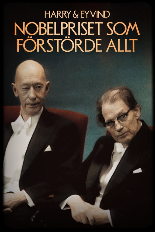 Movie poster for Harry och Eyvind - Nobelpriset som förstörde allt (2024)