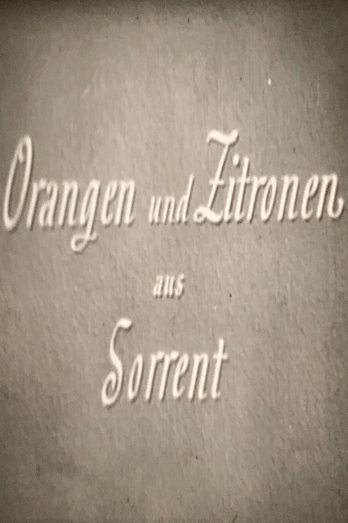 Movie poster for Orangen und Zitronen aus Sorrent (1951)