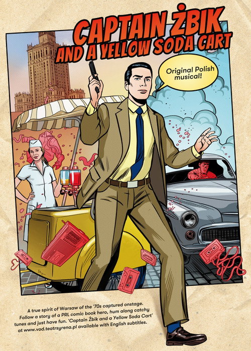 Movie poster for Kapitan Żbik i żółty saturator (2021)