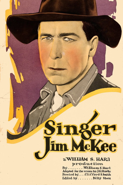 Movie poster for Singer Jim Mckee (1924)