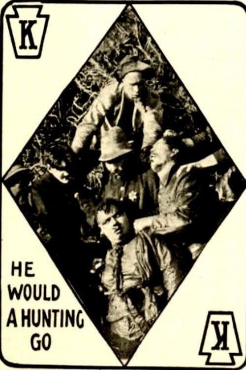 Movie poster for He Would a Hunting Go (1913)
