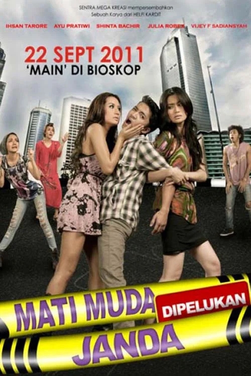 Movie poster for Mati Muda di Pelukan Janda (2011)