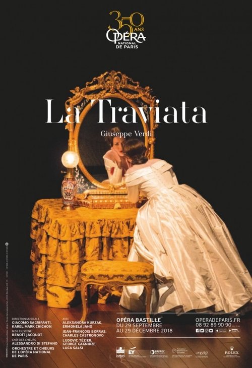 Movie poster for Opéra National de Paris: Verdi's La Traviata (2018)